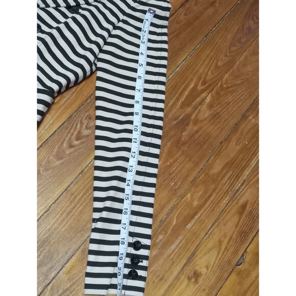 NWOT WHBM Black & White Stripe blazer Size 0 XS - Picture 11 of 13